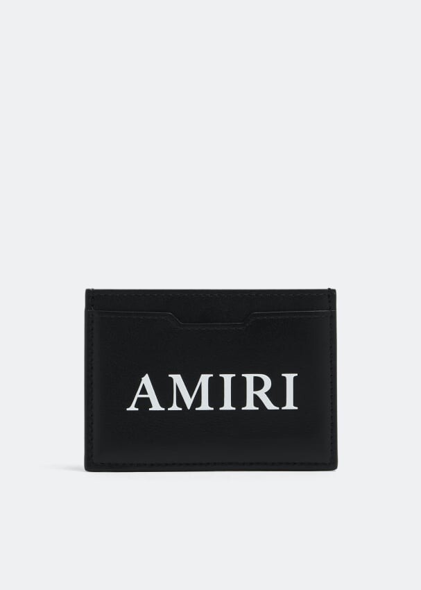 

Кошелек AMIRI Logo cardholder, черный