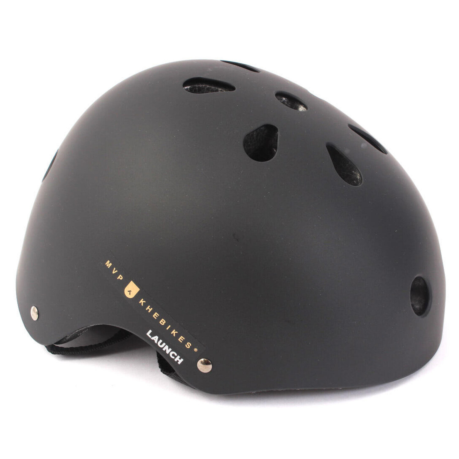 

ШЛЕМ BMX FREESTYLE MVP LAUNCH BLACK MATT M KHEBIKES, черный