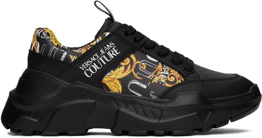 

Черные кроссовки для спидтрека Versace Jeans Couture