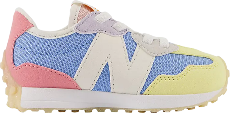 

Кроссовки New Balance 327 Bungee Lace Toddler 'Yellow Blue Red', многоцветный