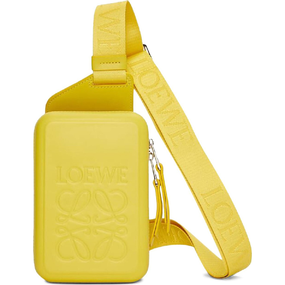 Сумка Loewe Molded Sling, желтый