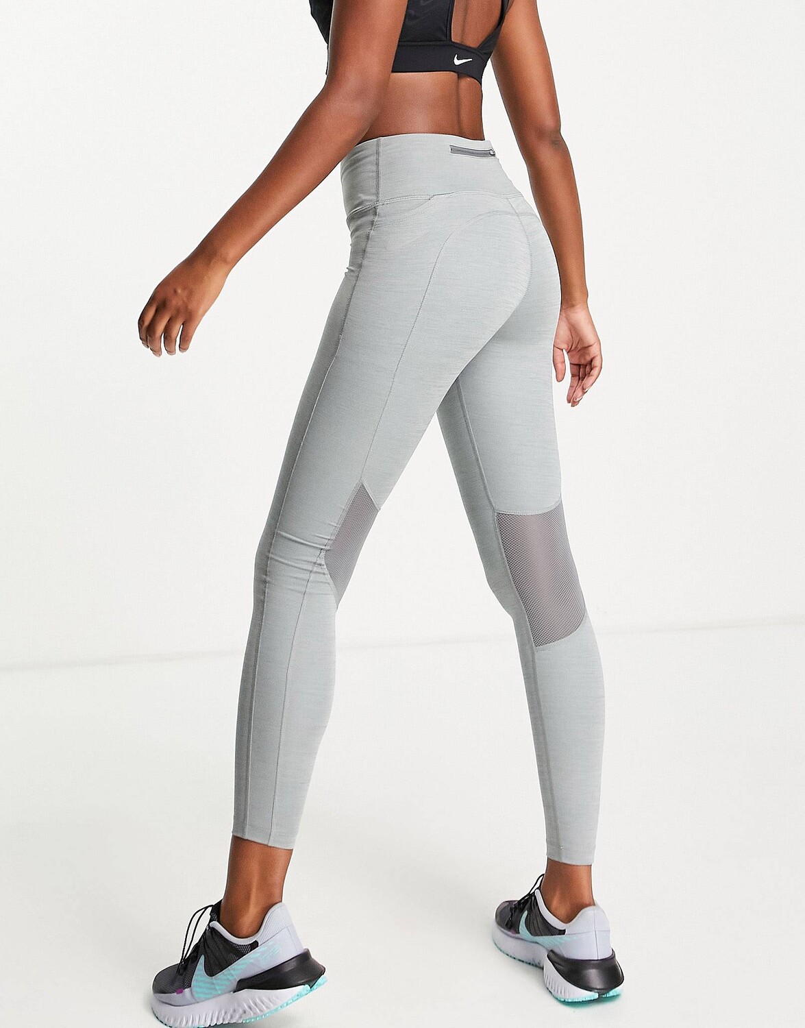

Серые леггинсы Nike Running Fast Dri-FIT, Серый