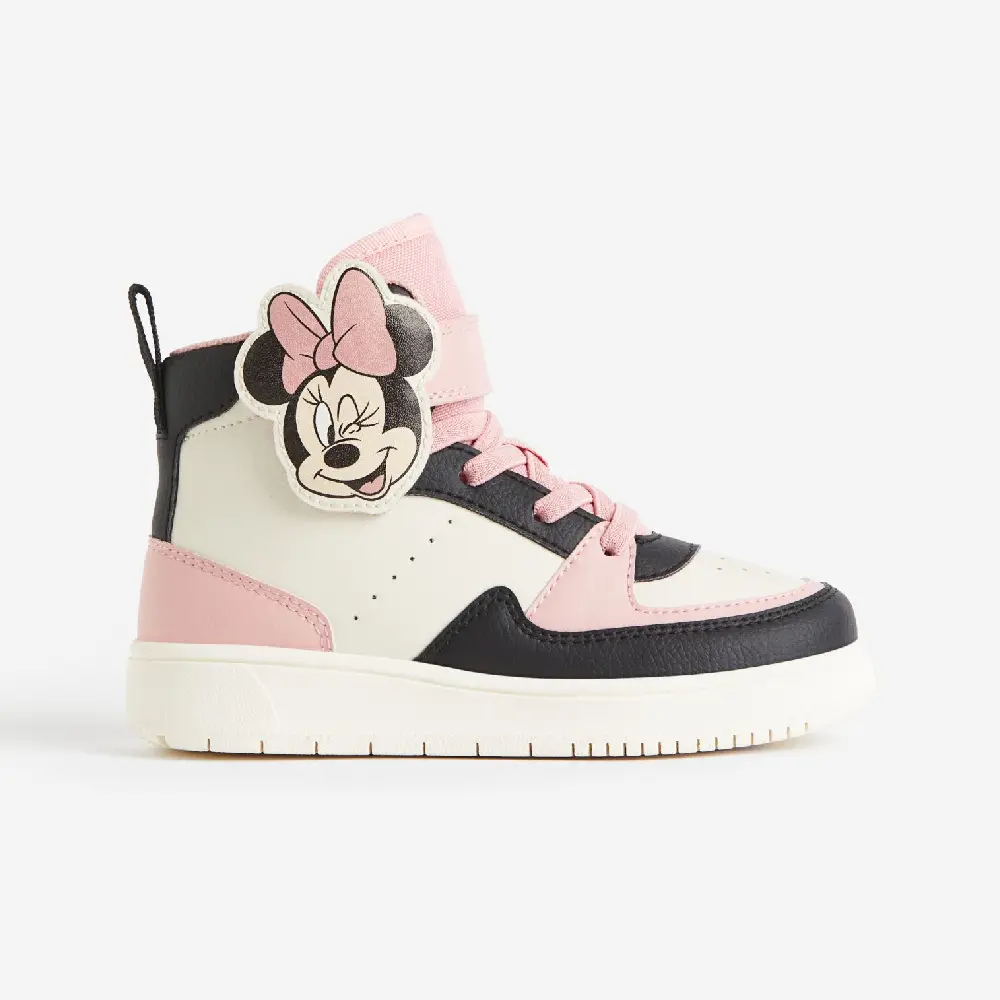 

Кроссовки H&M Kids Minnie Mouse, светло-розовый