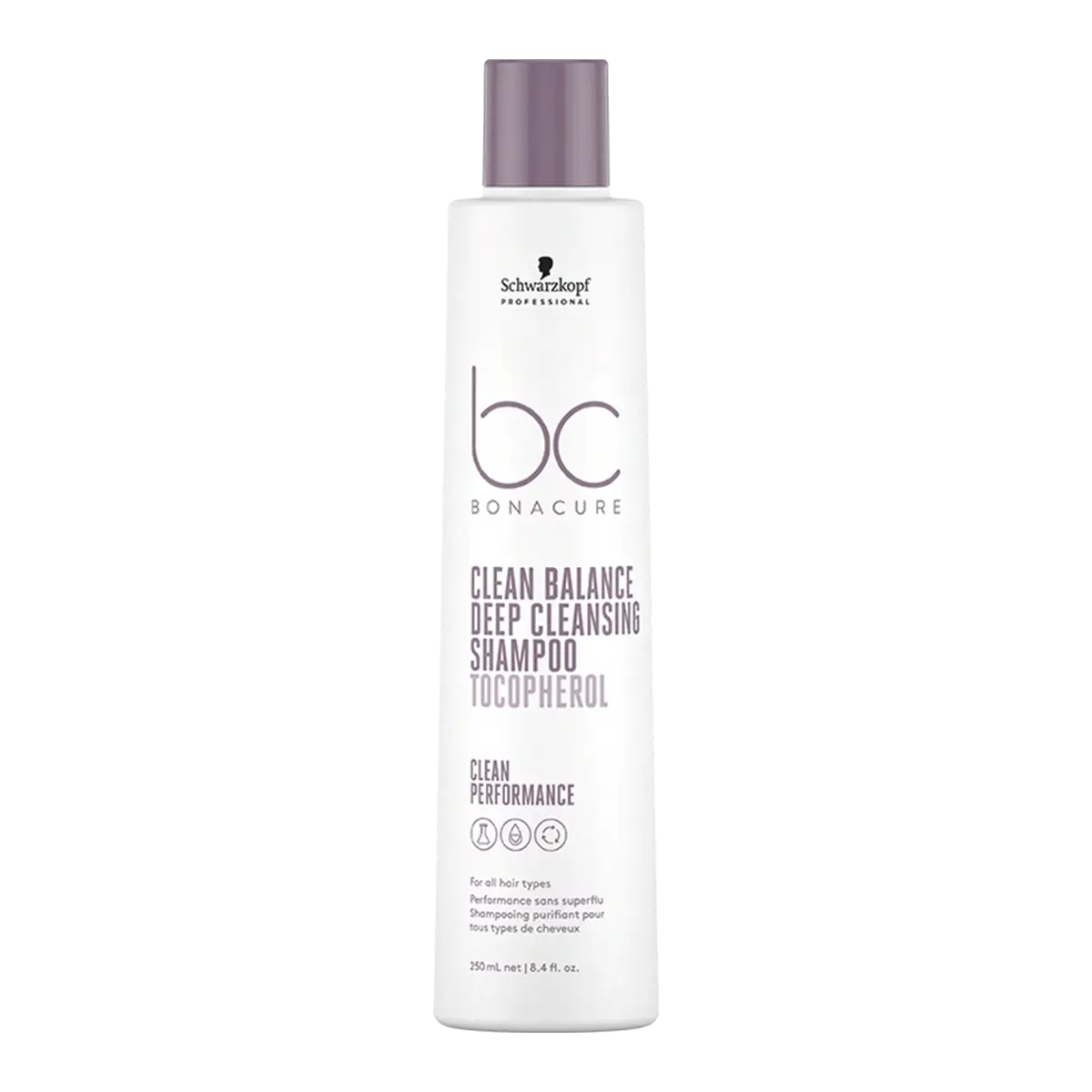 schwarzkopf professional bonacure clean balance шампунь глубокого очищения для всех типов волос 1000 мл Schwarzkopf Professional BC Clean Balance шампунь для глубокого очищения волос, 250 мл