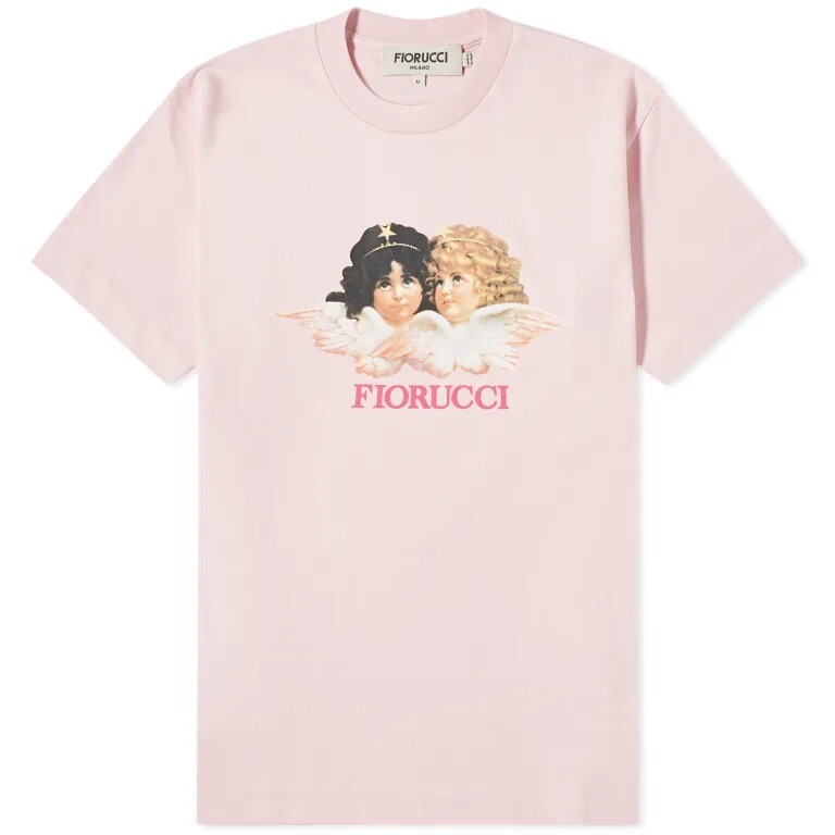 

Футболка Fiorucci Classic Angel, розовый