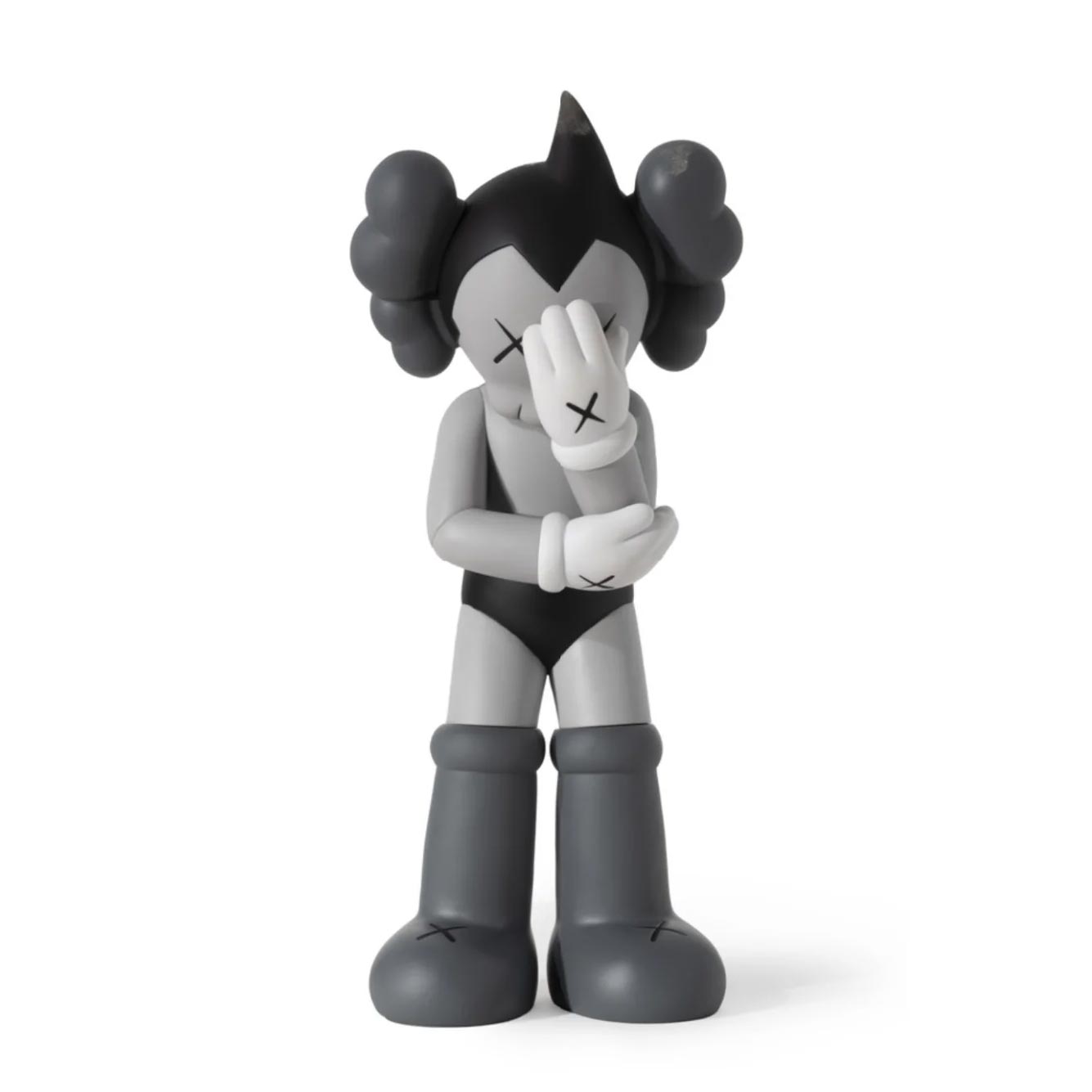 цена Виниловая фигурка Kaws Astro Boy, серый