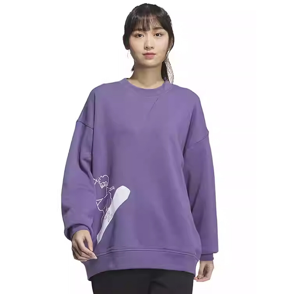 

Свитшот Adidas, фиолетовый