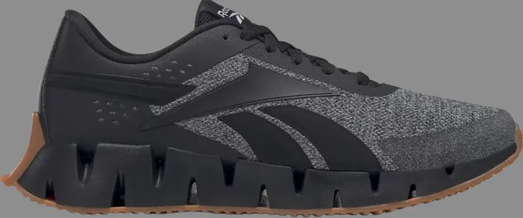 

Кроссовки zig dynamica 2 'black gum' Reebok, черный