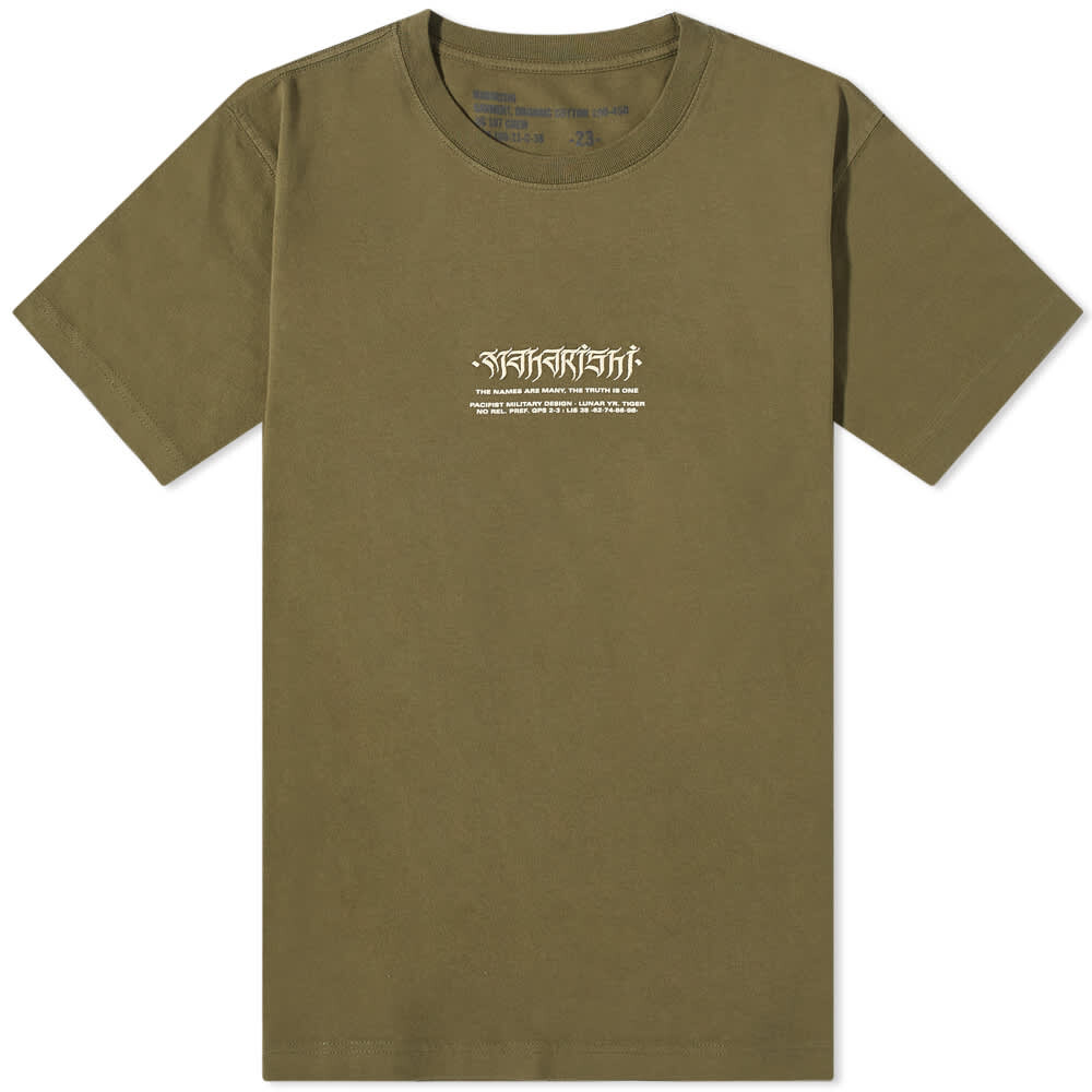 

Футболка Maharishi Tibetan MILTYPE Tee, Коричневый