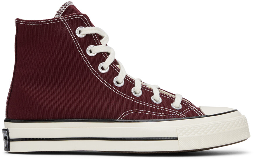 

Бордовые кроссовки Chuck 70 Converse, Красный