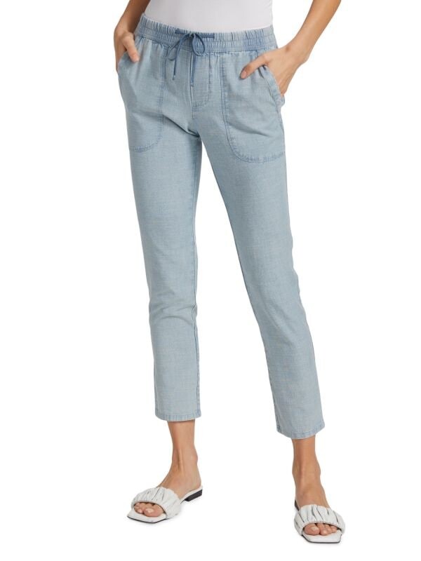 

Укороченные брюки Splendid Soleil, chambray