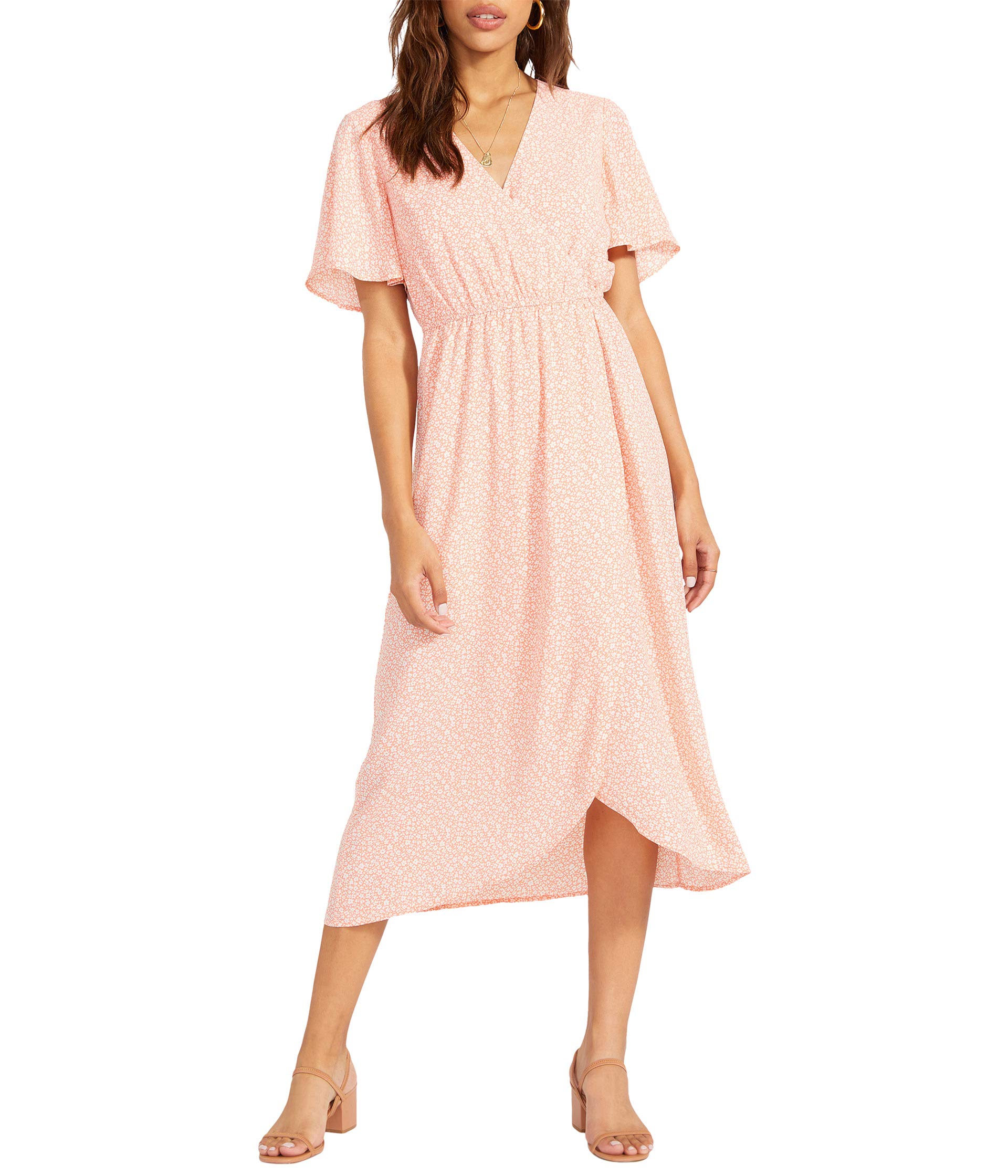 Платье Steve Madden, Past Life Dress - Floral Printed Wrap Dress цена и фото