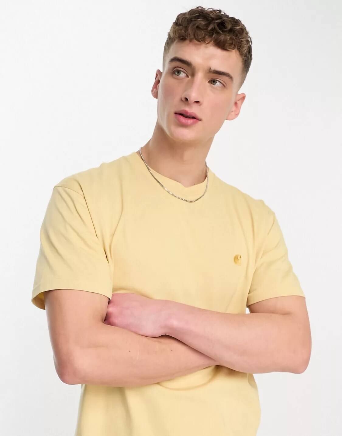 

Футболка Carhartt WIP Chase, желтый