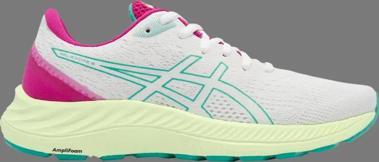 

Кроссовки wmns gel excite 8 'sea glass' Asics, белый
