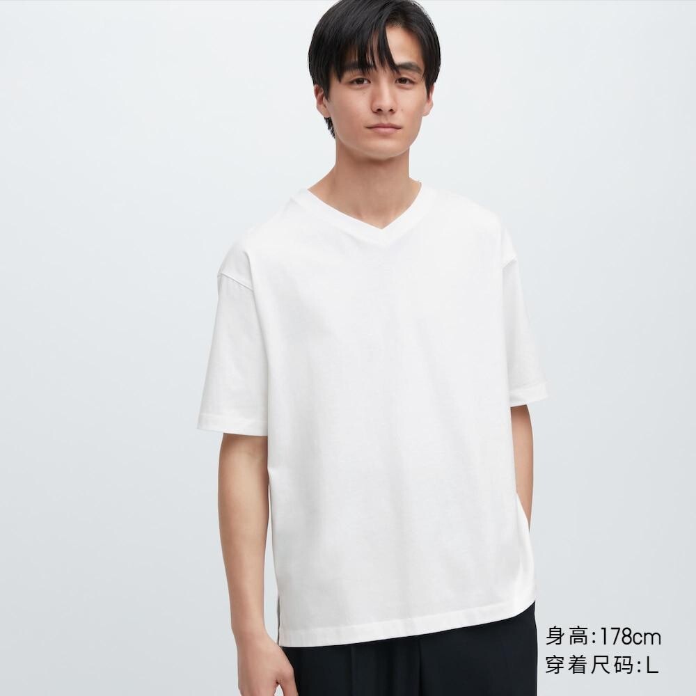 

Футболка хлопковая унисекс Uniqlo, белый