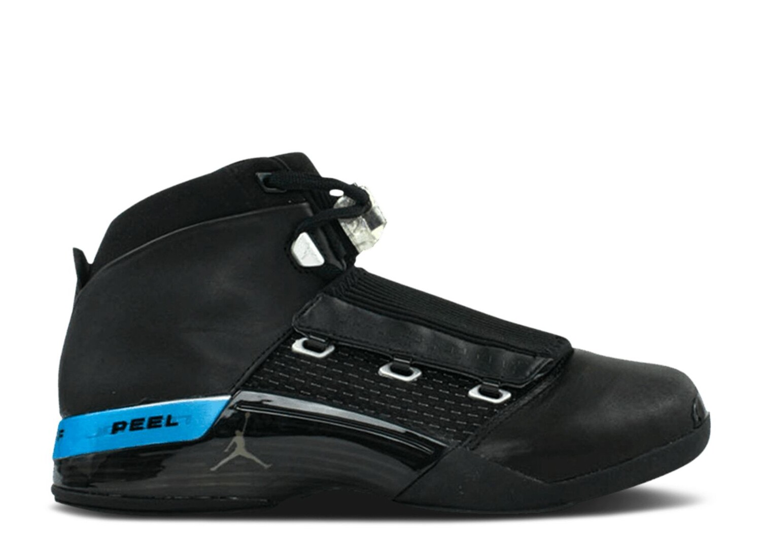

Кроссовки Air Jordan Air Jordan 17 Og 'Black Metallic Silver' Special Box, черный