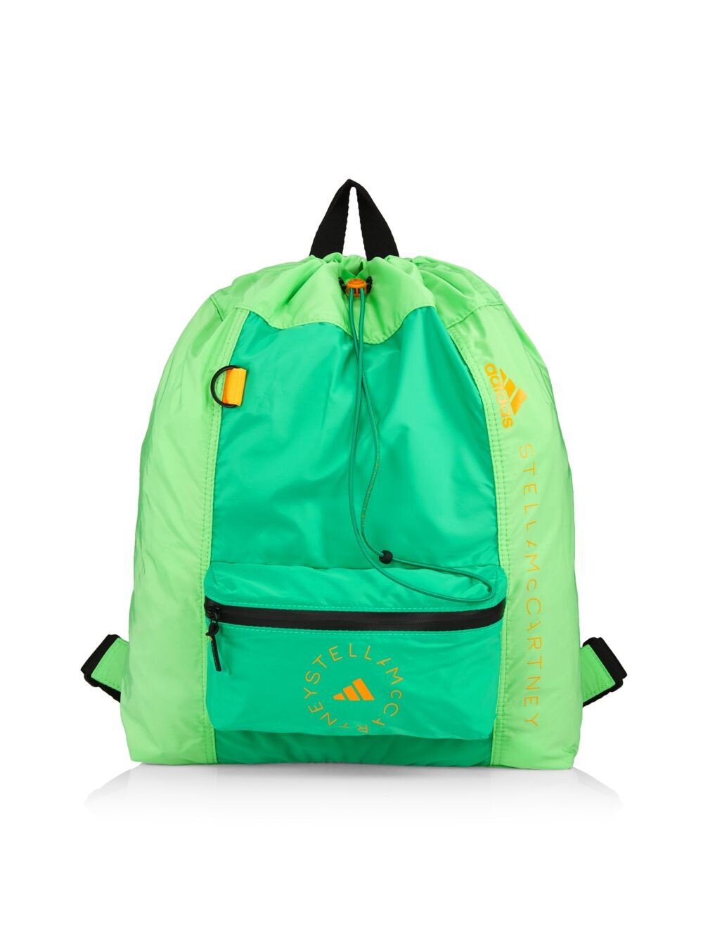 

Спортивный рюкзак на шнурке ASMC adidas by Stella McCartney, зеленый