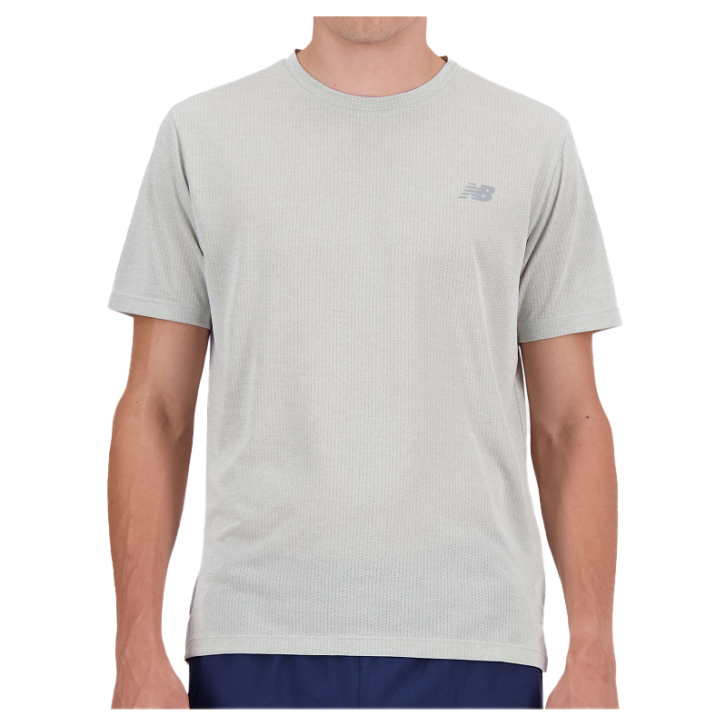 Беговая рубашка New Balance Athletics Run S/S, цвет Athletic Grey