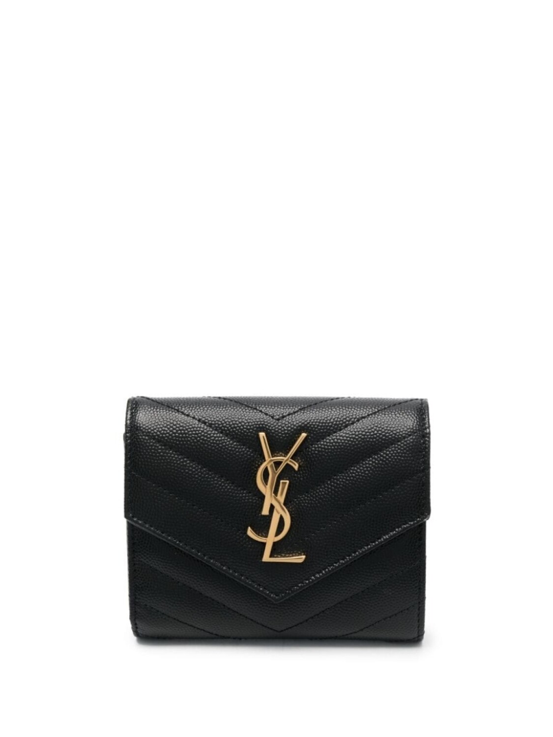 

Saint Laurent бумажник с монограммой, черный