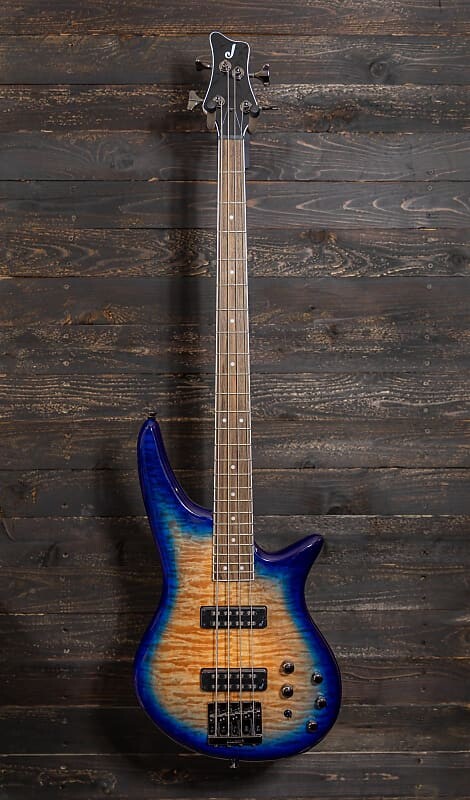 

Басс гитара Jackson JS3Q Spectra Bass Amber Blue Burst