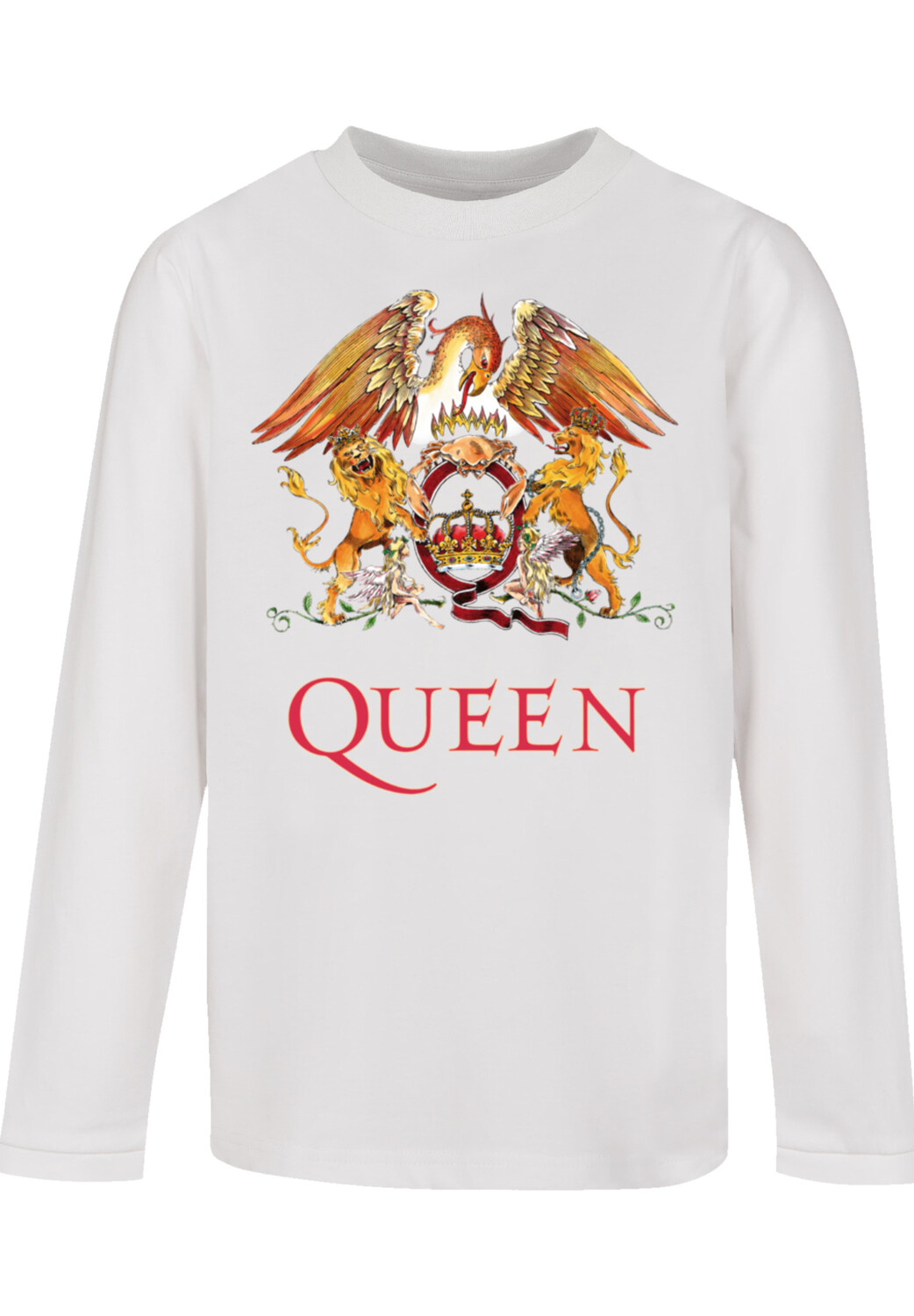 

Футболка F4NT4STIC Longsleeve Queen Classic Crest, белый