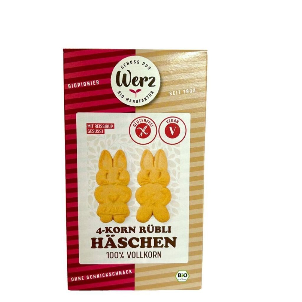 

Werz Морковь-кролик 4-зерновая 125г Naturkorn Mühle Werz