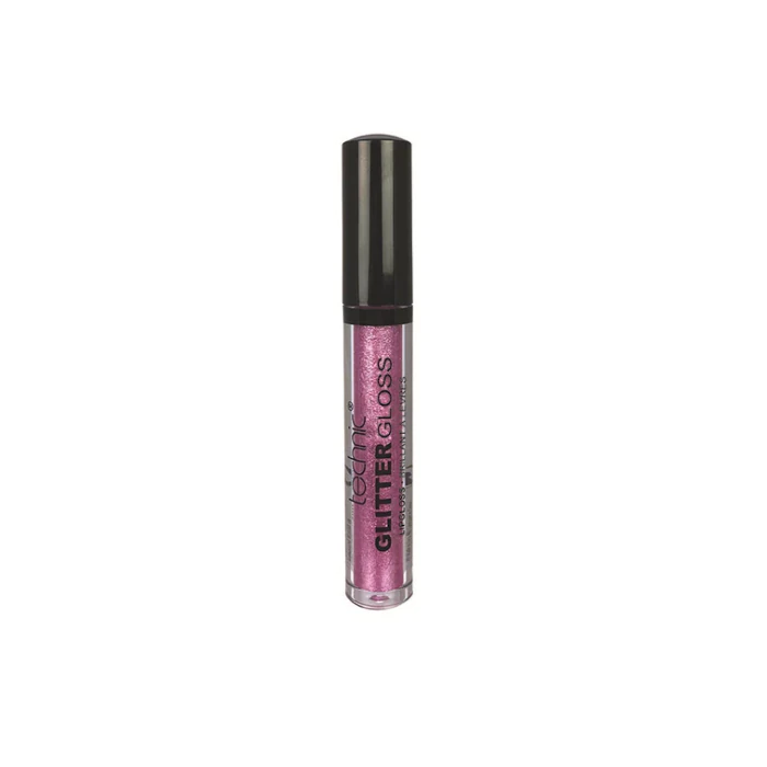 Блеск для губ Glitter Gloss Lipglosses Technic, Bright Pink блеск для губ layla блеск для губ с блестками glitter in gloss