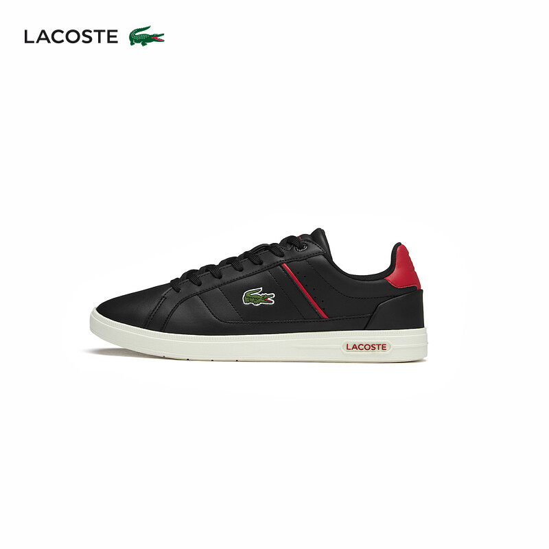 

Кроссовки Lacoste с контрастными элементами, черный