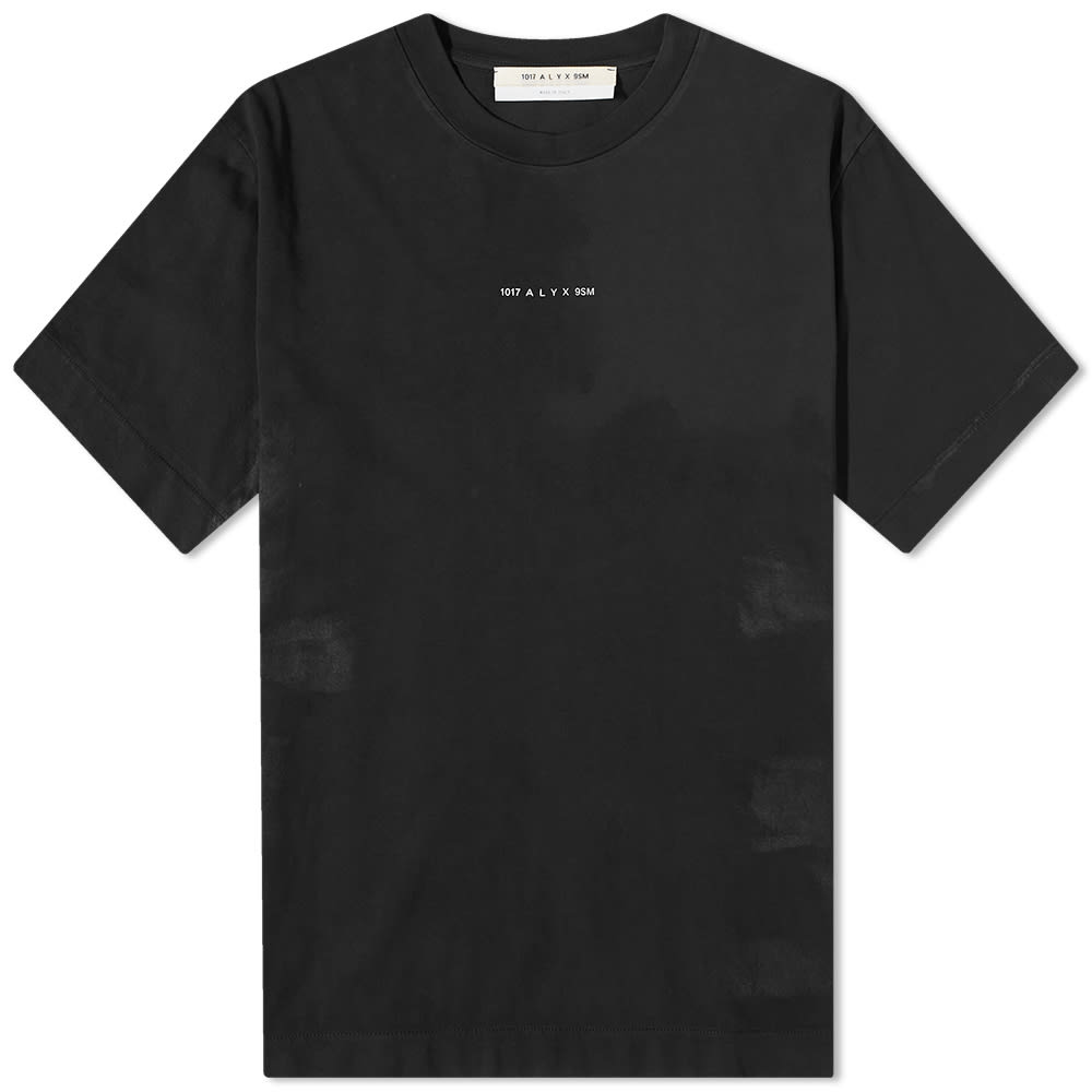 

Футболка END. x 1017 ALYX 9SM 'Neon' Treated Logo Tee, Черный