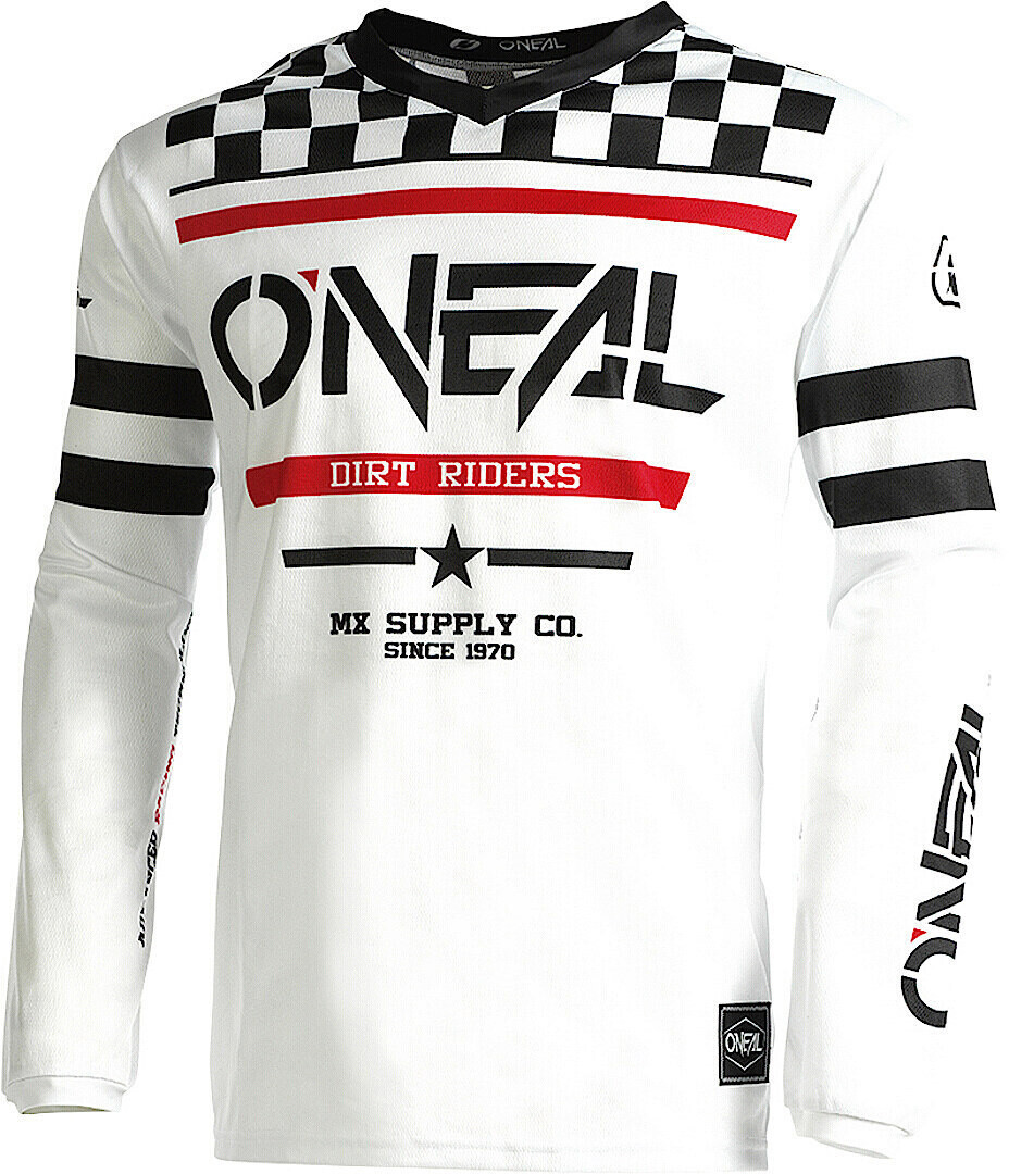 

Джерси Oneal Element Squadron V.22 молодежный мотокросс, белый