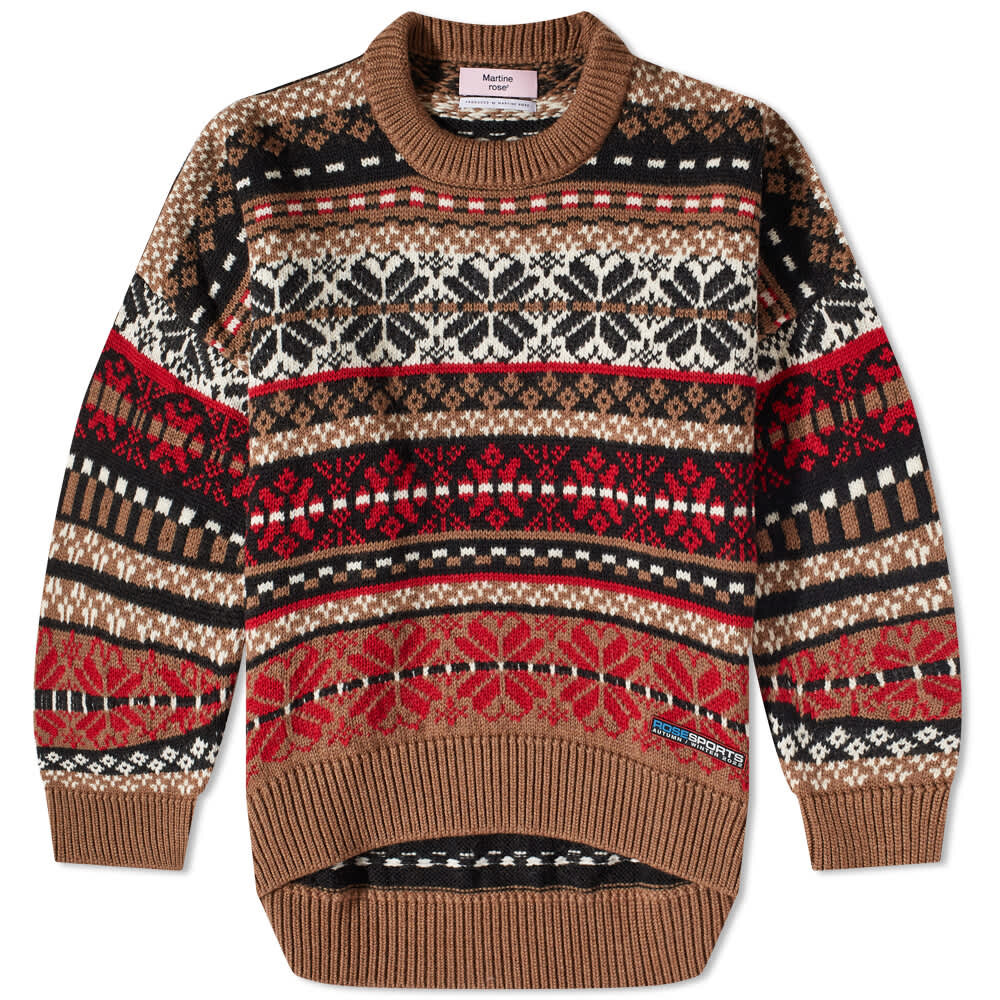 

Джемпер Martine Rose Fair Isle Knit Jumper