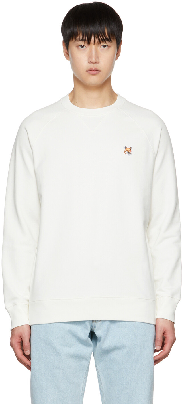 

Толстовка Off-White с изображением лисы Maison Kitsuné