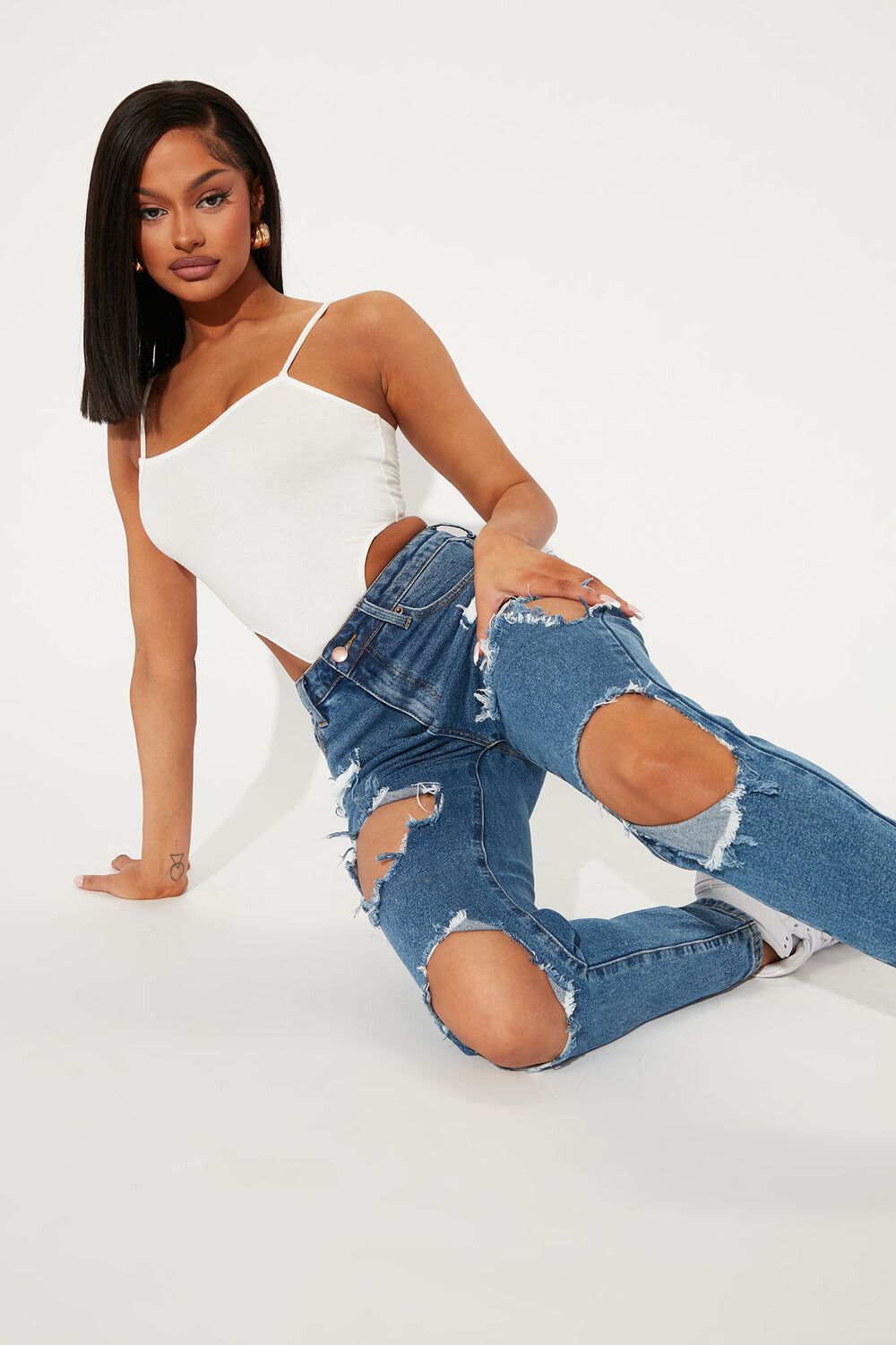 

Джинсы Fashion Nova RJH8141, деним