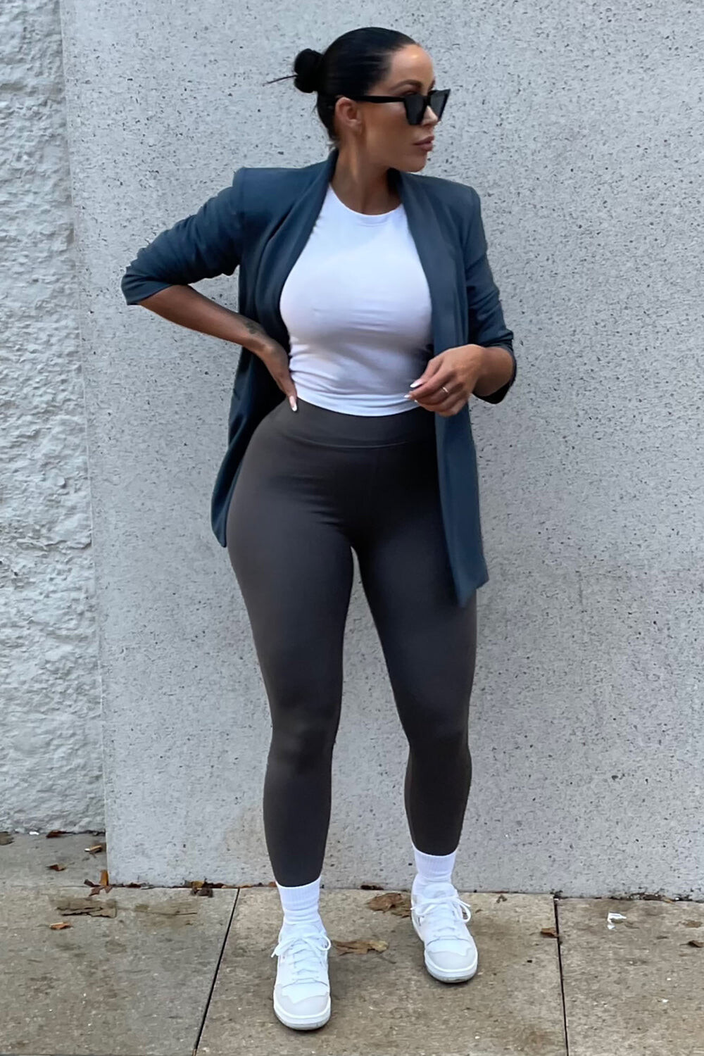 

Блейзер Fashion Nova JK18888Z, индиго