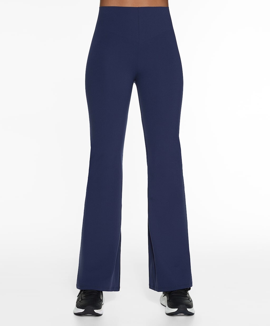 

Брюки Oysho Raise Up Compressive Flare, темно-синий