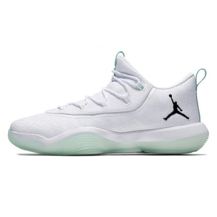 цена Кроссовки Nike Air Jordan Super Fly Low Pf, белый/светло-зеленый