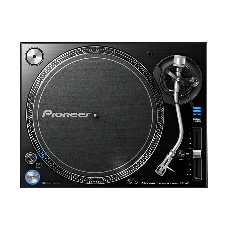 Профессиональный DJ проигрыватель Pioneer PLX-1000 с прямым приводом Pioneer PLX-1000 Direct Drive Professional DJ Turntable - фото