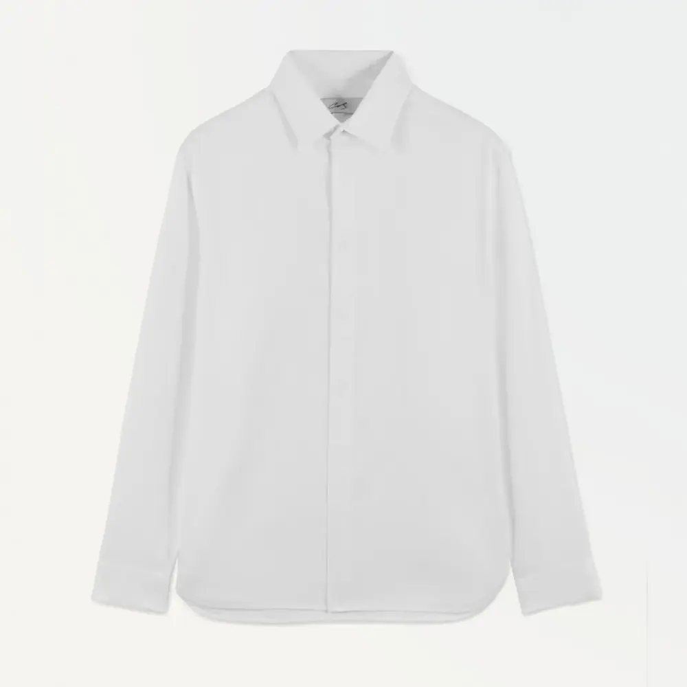 

Рубашка Cos Atelier The Poplin Tuxedo, белый
