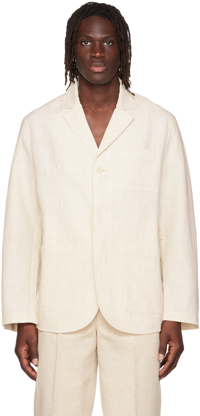 

Блейзер Off-White Le Papier 'La Veste Taiolo' Jacquemus