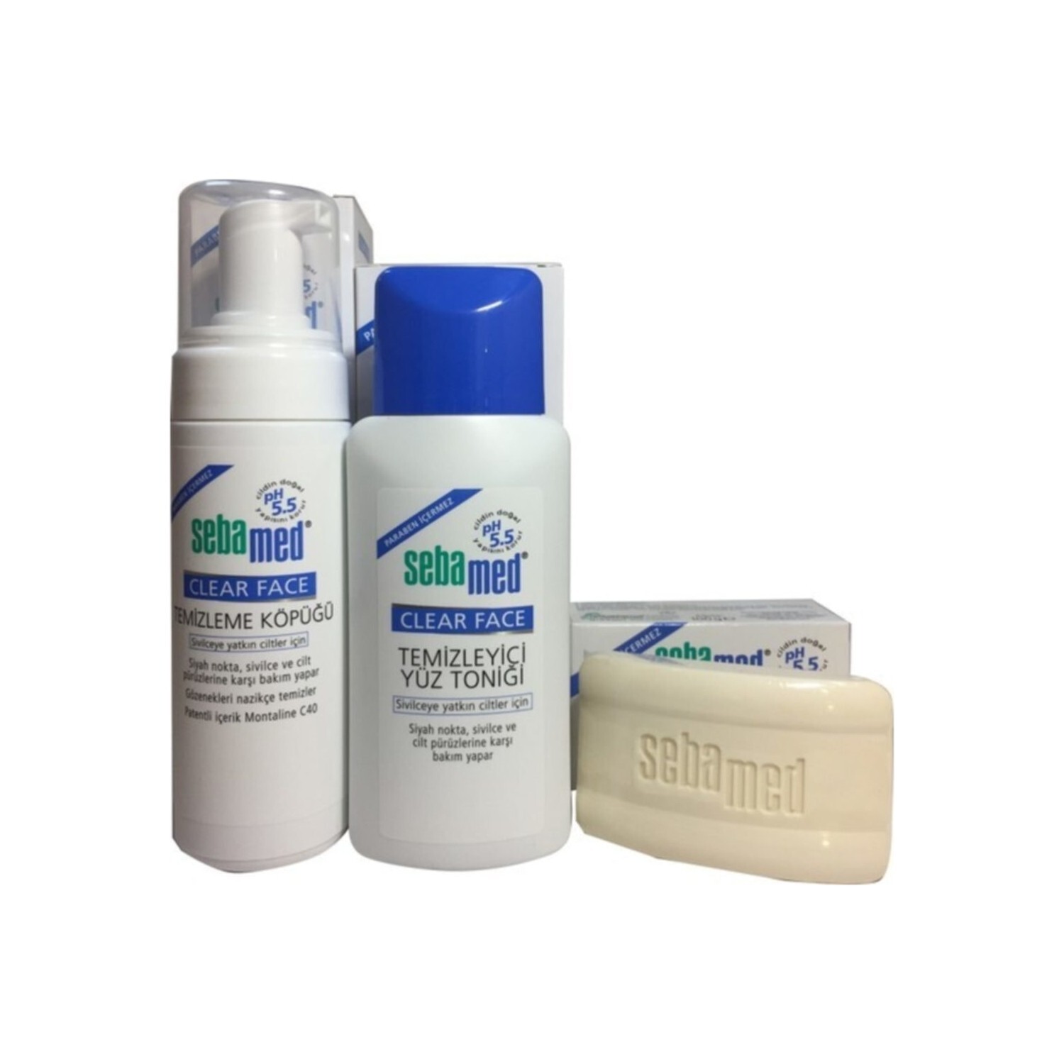 

Набор Sebamed Clear Face для ухода за лицом