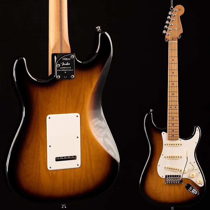 цена Электрогитара Fender American Professional II Stratocaster Roasted Maple 2-Color Sunburst 457