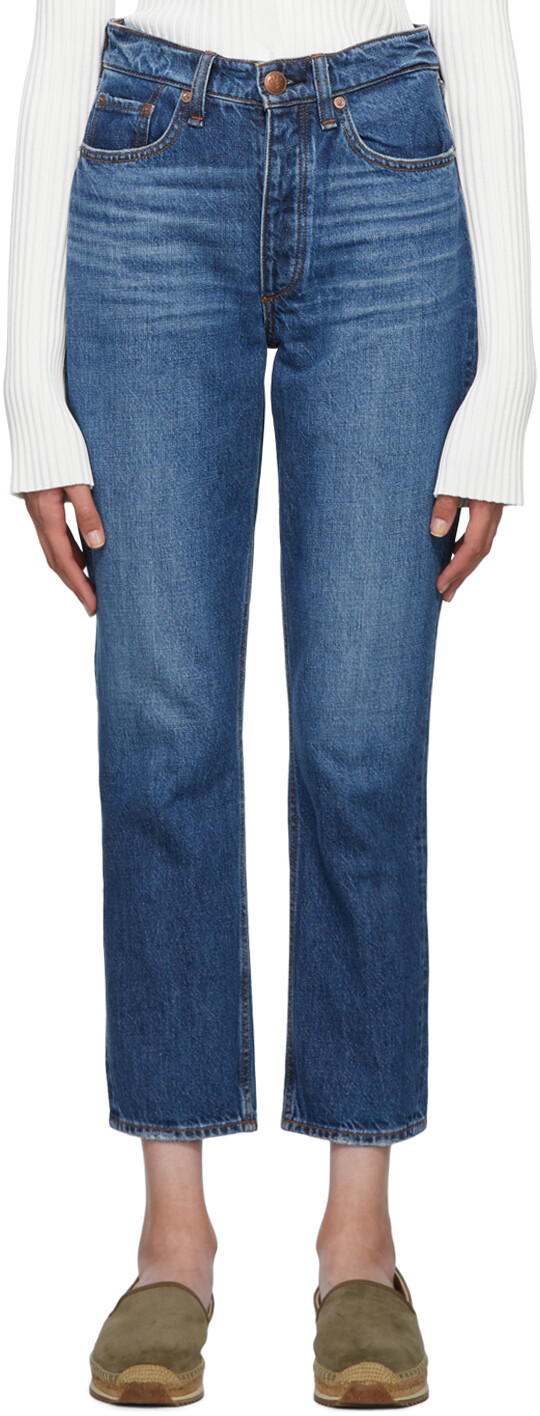 

Синие джинсы Нина rag & bone