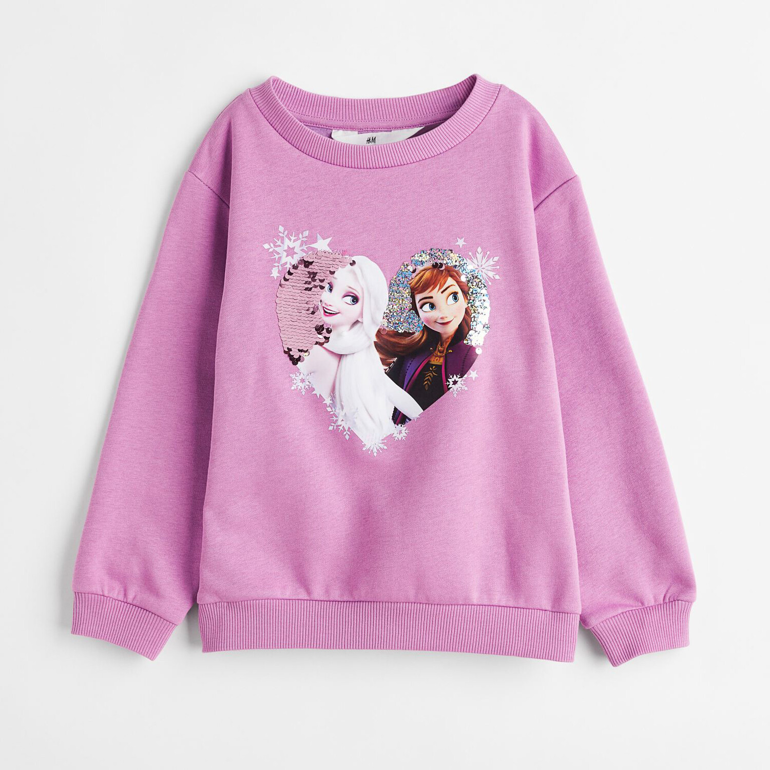 

Толстовка H&M Frozen Elsa and Anna, фиолетовый