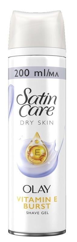 

Satin Care with Olay Vitamin E Burst гель для бритья, 200 ml