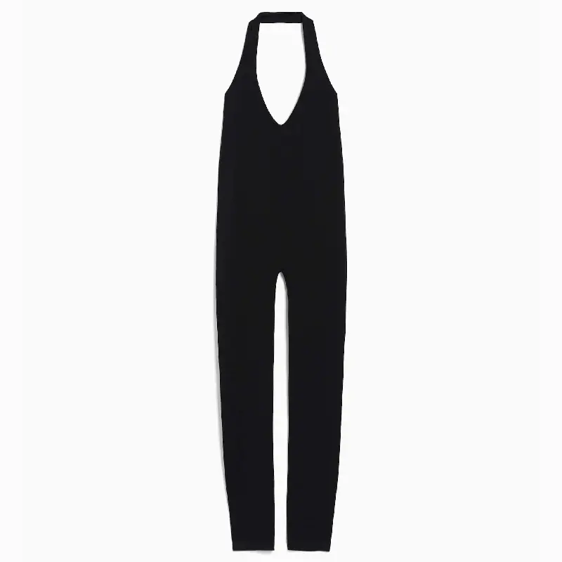 

Комбинезон Bershka Seamless, черный
