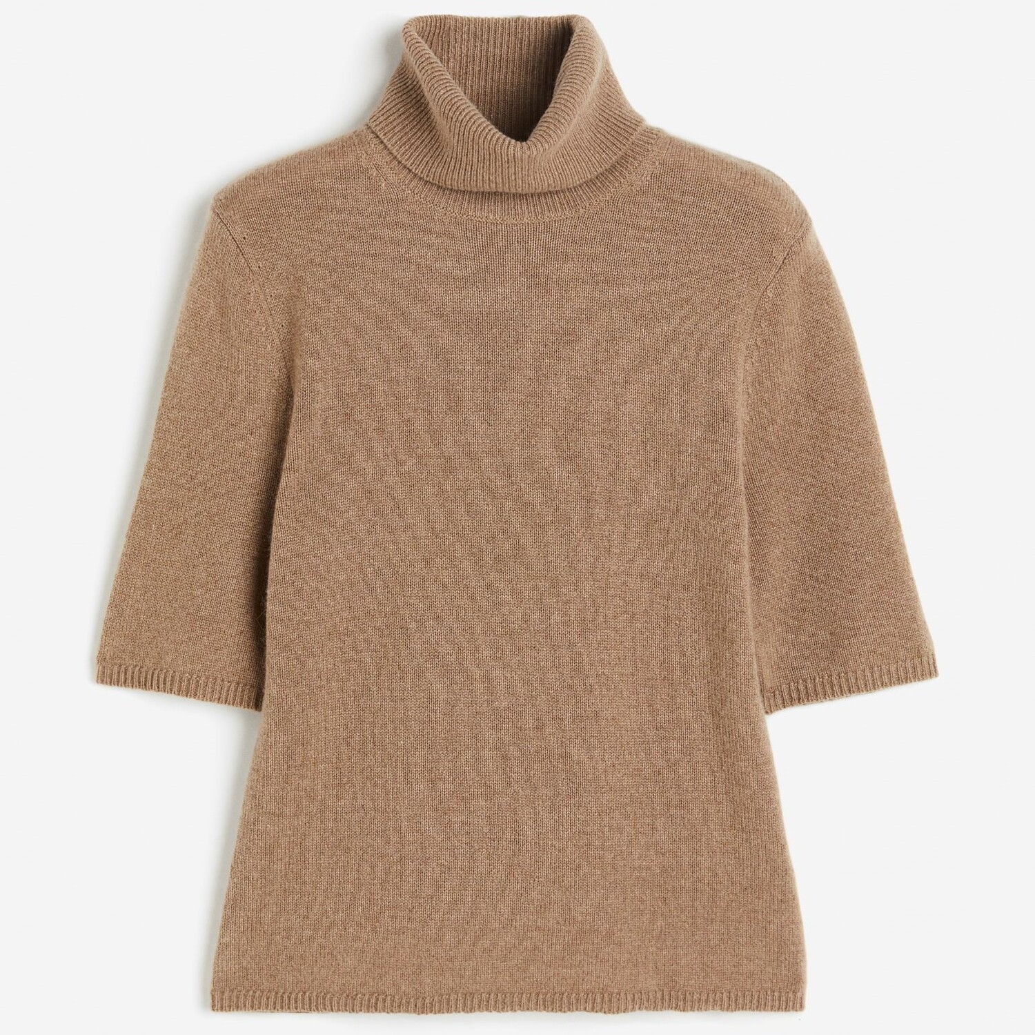 

Свитер H&M Cashmere Turtleneck, темно-бежевый