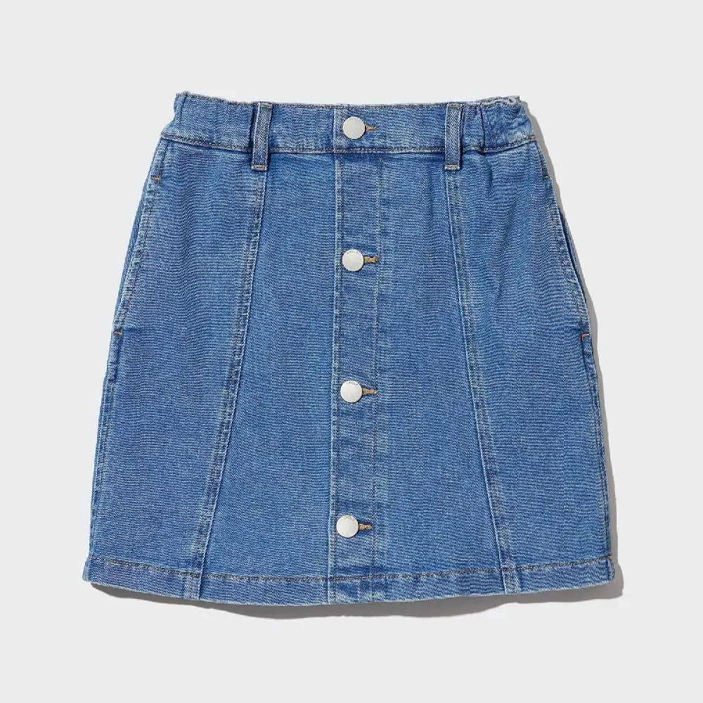 

Юбка Uniqlo Denim, синий