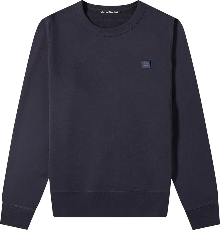 

Толстовка Acne Studios Crewneck Sweatshirt 'Black', черный