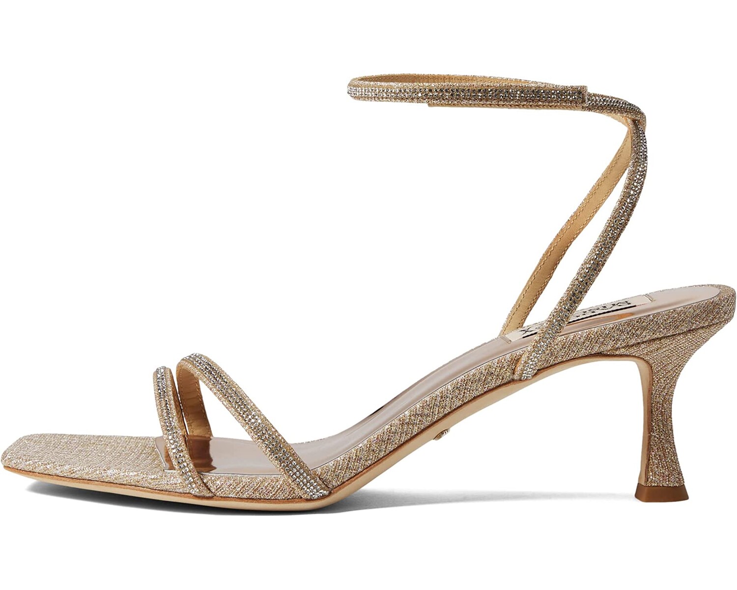 

Туфли на каблуках Ultra Badgley Mischka, бледное золото