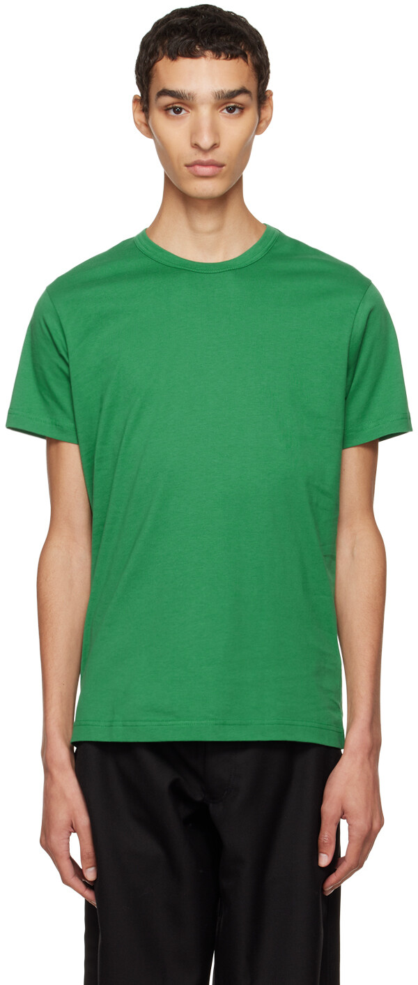 

Зеленая футболка с круглым вырезом Comme des Garçons Shirt